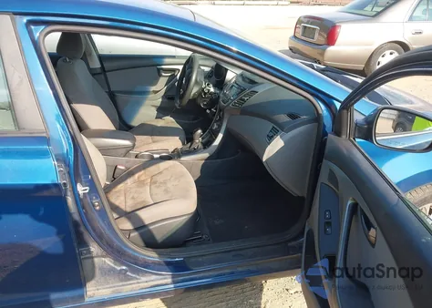 2016 Hyundai Elantra Se from USA, damaged, VIN KMHDH4AE4GU501841